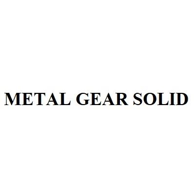 METAL GEAR SOLID