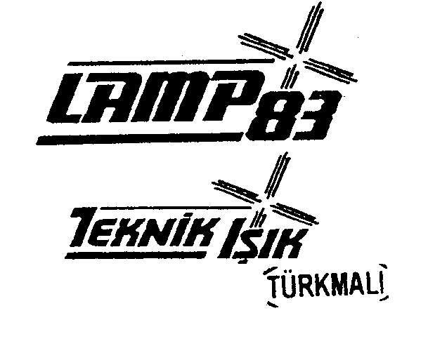 lamp 83 teknik işik