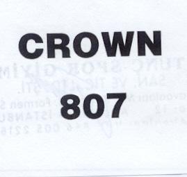 crown 807