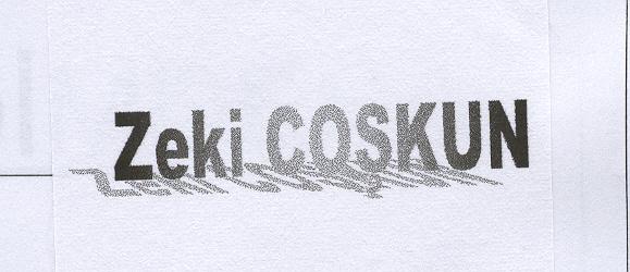 zeki coşkun