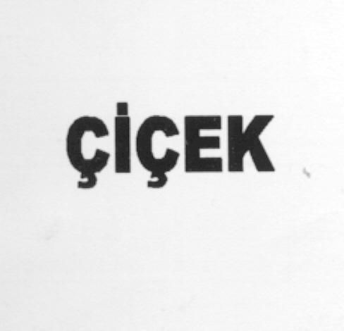 çiçek