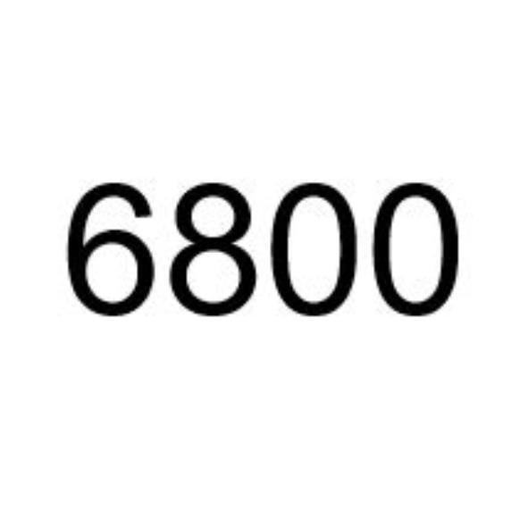 6800