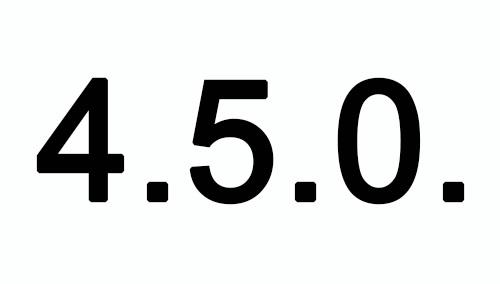 0, 5, 4, 450, 4.5.0.