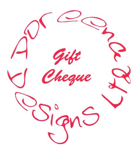 Doreena Designs Ltd Gift Cheque