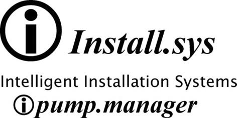 i Install.sys Intelligent Installation Systems i pump. manager