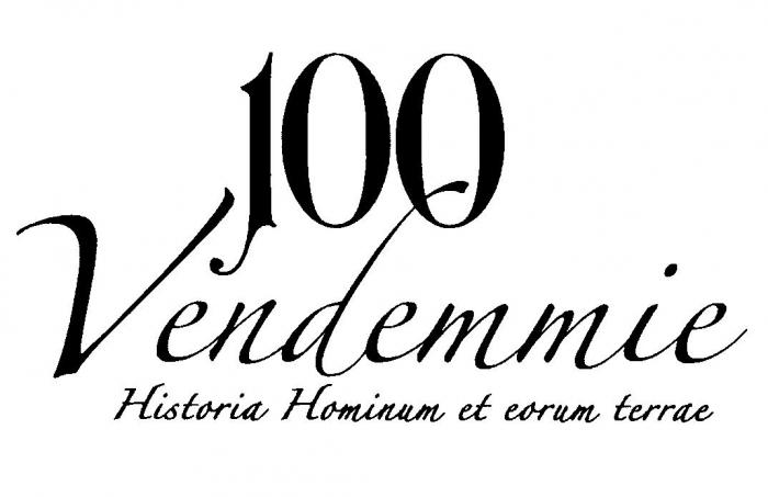 100 VENDEMMIE HISTORIA HOMINUM ET EORUM TERRAE