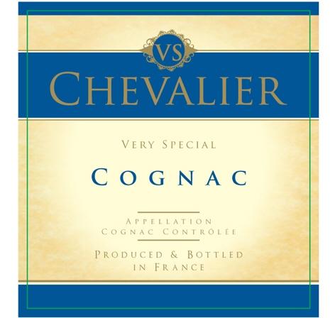 VS CHEVALIER VERY SPECIAL COGNAC APPELLATION COGNAC CONTRÔLLÉE PRODUCED & BOTTLED IN FRANCE