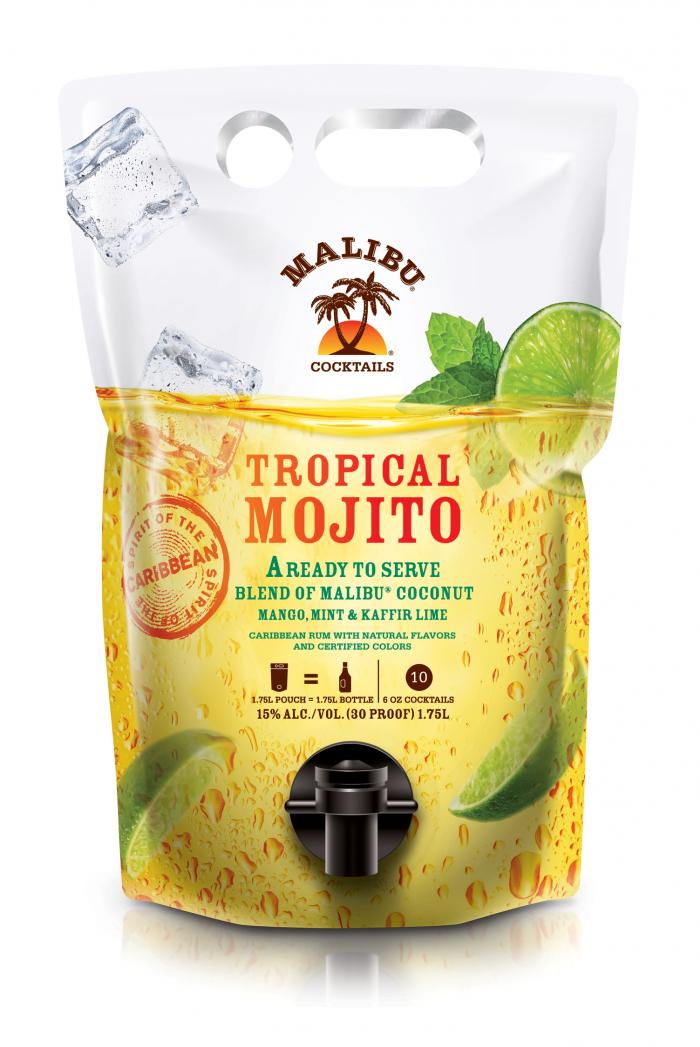 MALIBU COCKTAILS TROPICAL MOJITO