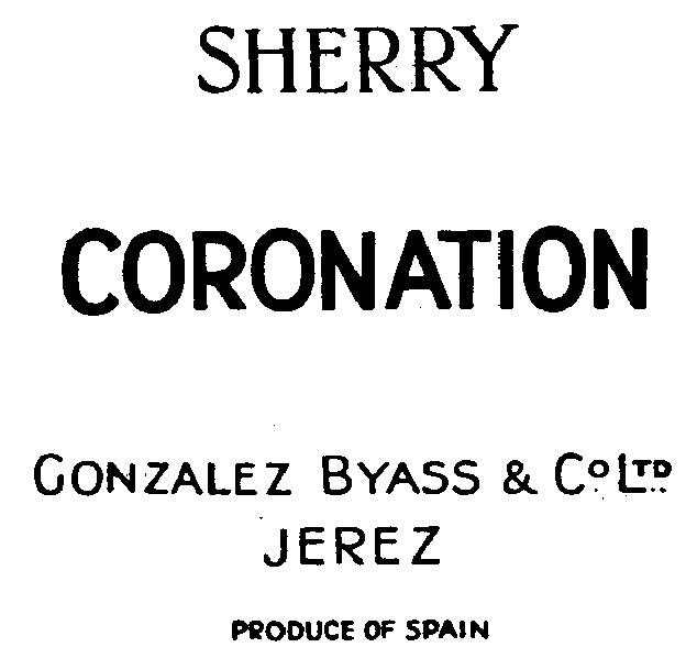 SHERRY CORONATION