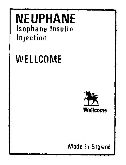 NEULENTE INSULIN ZINC SUSPENSION WELLCOME