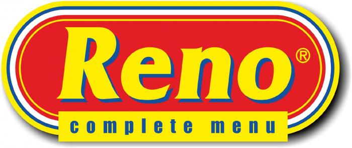 Reno complete menu