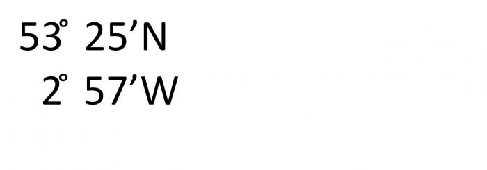 53° 25' N 2° 57' W