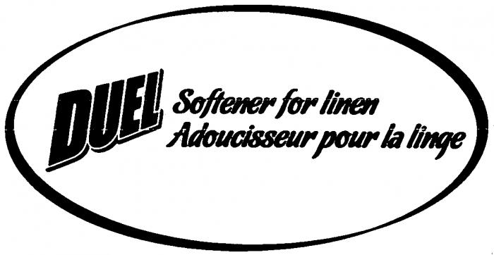 DUEL Softener for linen Adoucisseur pour la linge