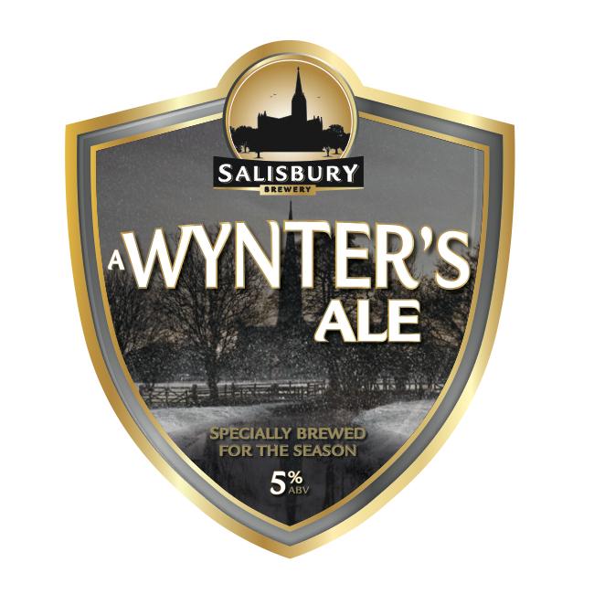 SALISBURY BREWERY A WYNTER'S ALE SPECIALLY BREWED FOR THE SEASON 5% ABV