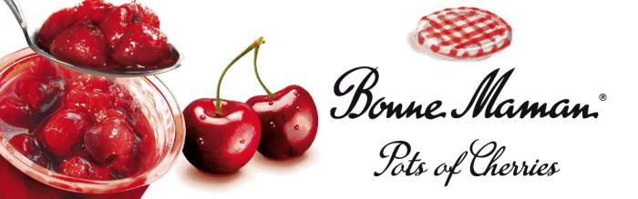 Bonne Maman Pots of Cherries