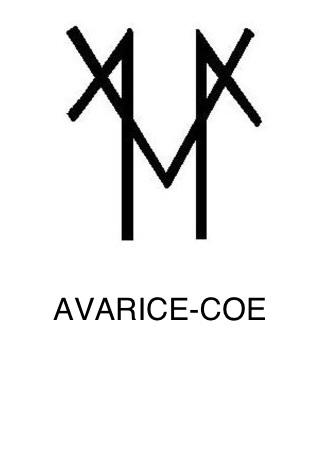 Avarice-Coe