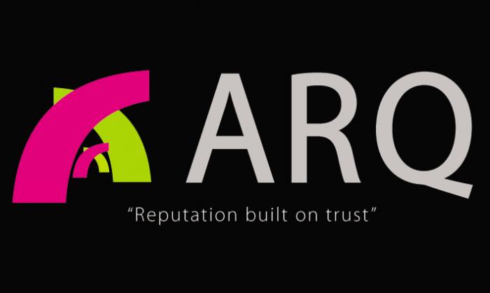 ARQ "REPUTATION BUILT ON TRUST"