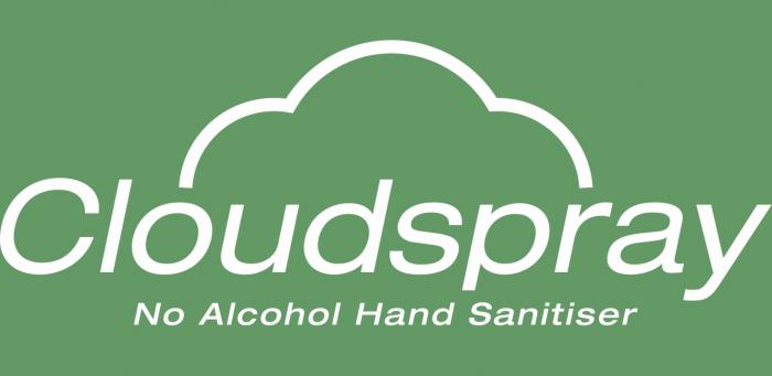 Cloudspray no alcohol hand sanitiser