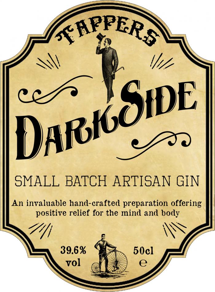 TAPPERS DARKSIDE SMALL BATCH ARTISAN GIN