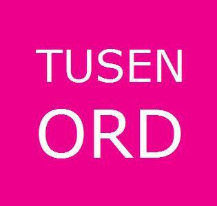 TUSEN ORD