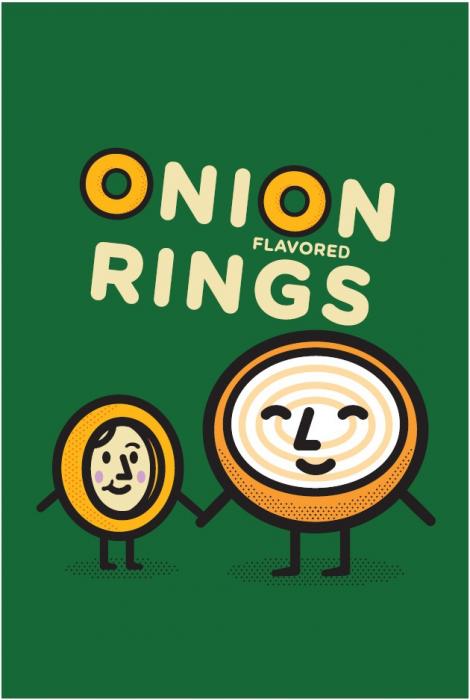 ONION FLAVORED RINGS