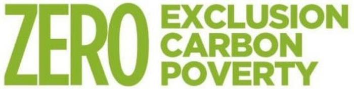 ZERO EXCLUSION CARBON POVERTY