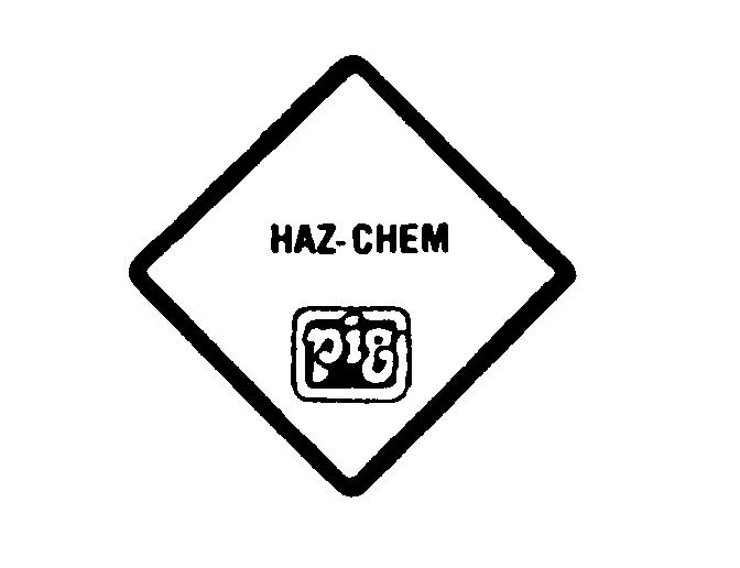 HAZ-CHEM pig