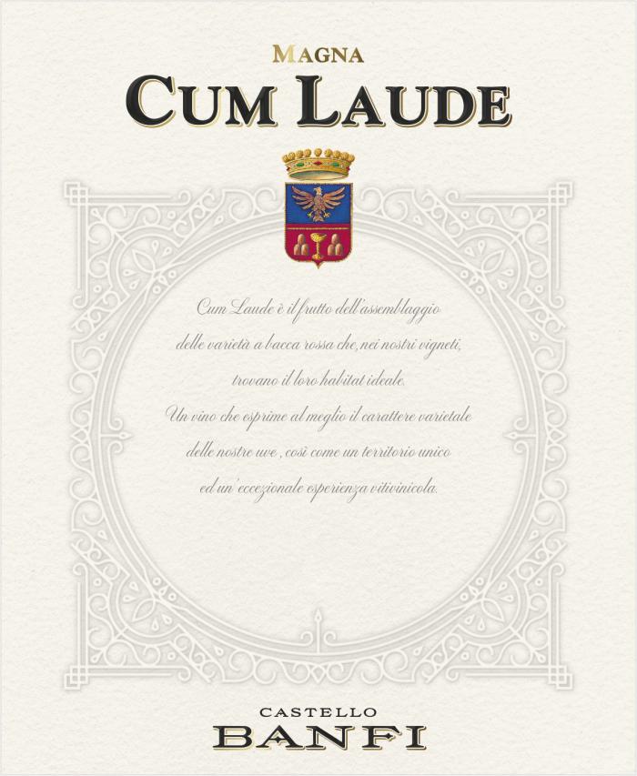 MAGNA CUM LAUDE CASTELLO BANFI