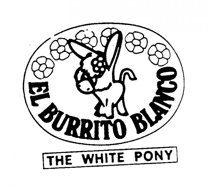 EL BURRITO BLANCO THE WHITE PONY