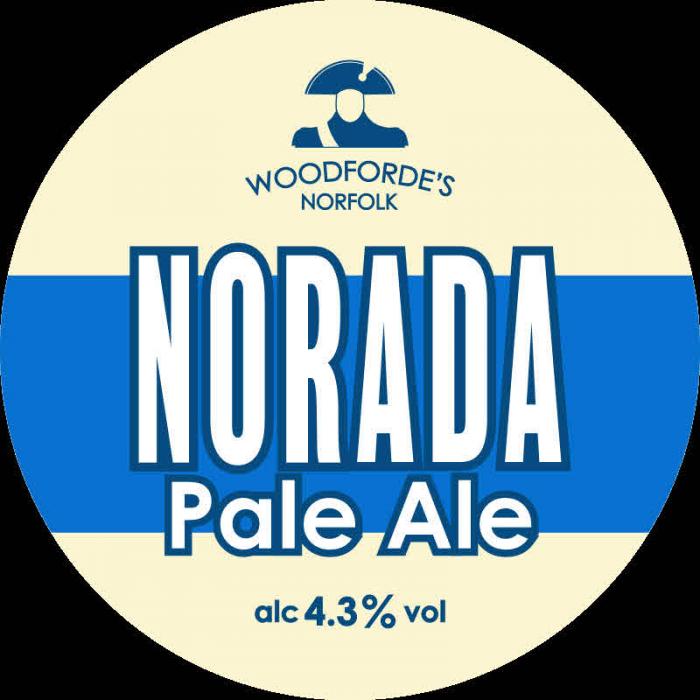 WOODFORDE'S NORFOLK NORADA Pale Ale alc 4.3% vol