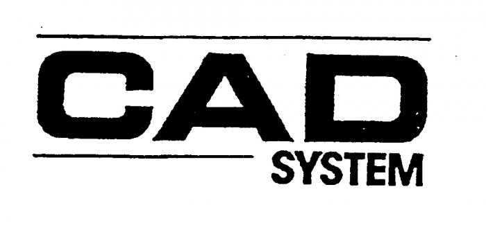 CAD SYSTEM