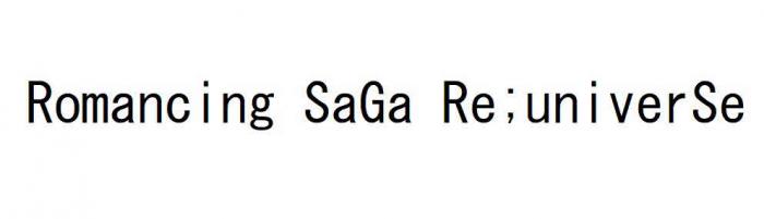 Romancing SaGa Re;univerSe