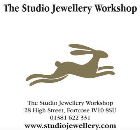 The Studio Jewellery Workshop The Studio Jewellery Workshop 28 High Street, Fortrose IV10 8SU 01381 622 331 www.studiojewellery.com