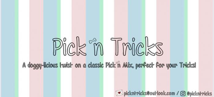 Pick ‘n Tricks A doggy-licious twist on a classic Pick 'n Mix, perfect for your Tricks!