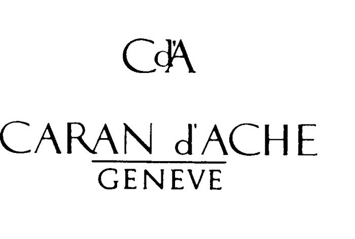 Cd'A CARAN d'ACHE