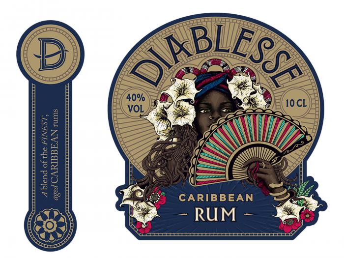 DIABLESSE 40% CARIBBEAN - RUM