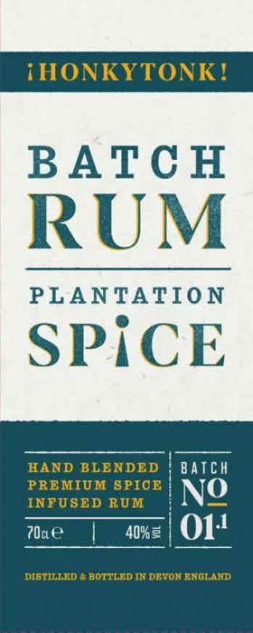 ¡HONKYTONK! BATCH RUM PLANTATION SPICE