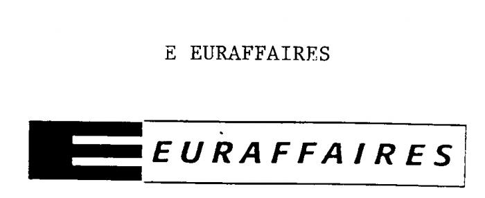 E EURAFFAIRES