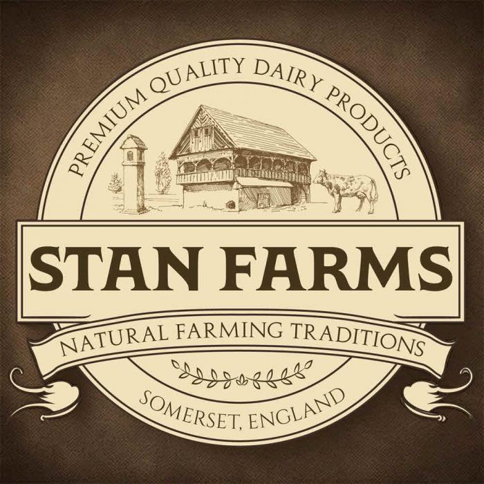 PREMIUM QUALITY DAIRY PRODUCTS STAN FARMS NATURAL FARMING TRADITIONS SOMERSET, ENGLAND