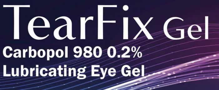 TearFix Gel Carbopol 980 0.2% Lubricating Eye Gel