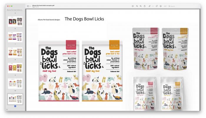 ALLUMS PET FOOD INITIAL CONCEPTS.PDF 1 Q Q Q Q . D Q - Q SEARCH PAGE 11 OF 11 ALLUMS PET FOOD INITIAL CO ... 5 4- BEST BUDDY ALLUMS PET FOOD BRAND DESIGNS THE DOGS BOWL LICKS BEST BUDDY BEST. BUDDY DOG FOOD 6 ALLUMS S BEST BUDDY THE DOGS THE DOGS BUDDY BE