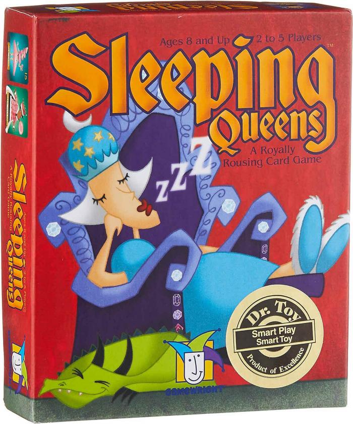 SLEEPING QUEENS 2 TO 5 PLAYERS A ROYALLY ROUSING CARD GAME DR TOY SMART PLAY SMART TOY . PRODUCT OF EXCELLENCE