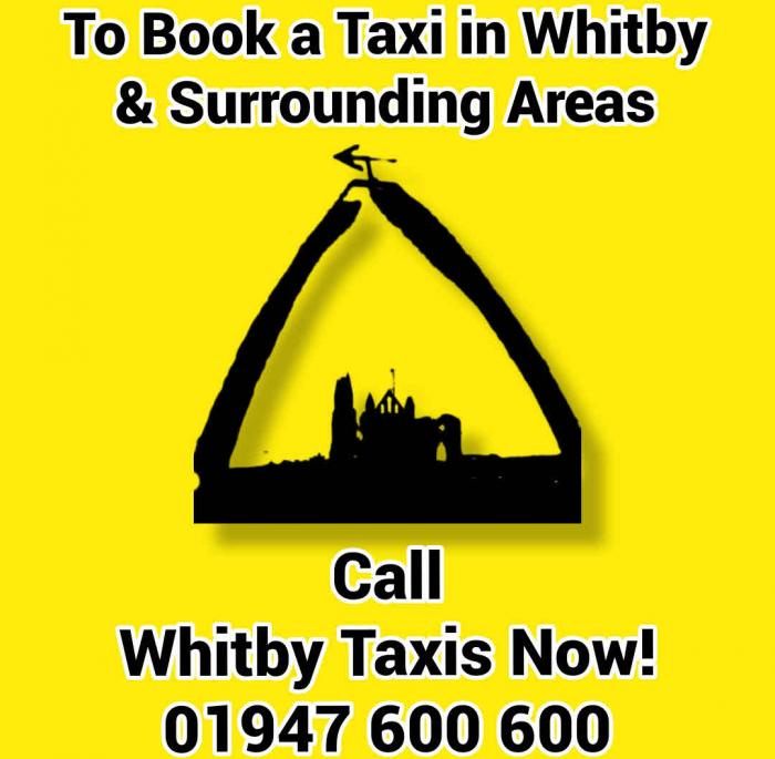 TO BOOK A TAXI IN WHITBY & SURROUNDING AREAS CALL WHITBY TAXIS NOW! 01947 600 600