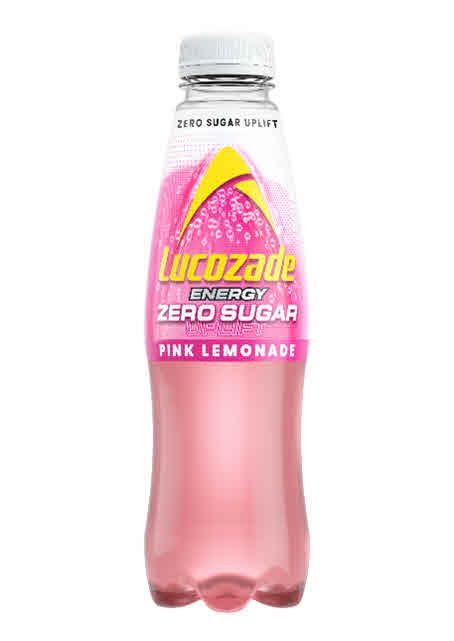 ZERO SUGAR UPLIFT Lucozade ENERGY ZERO SUGAR PINK LEMONADE