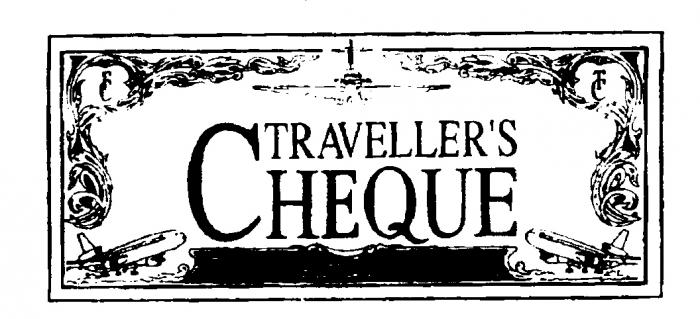 TRAVELLER'S CHEQUE TC