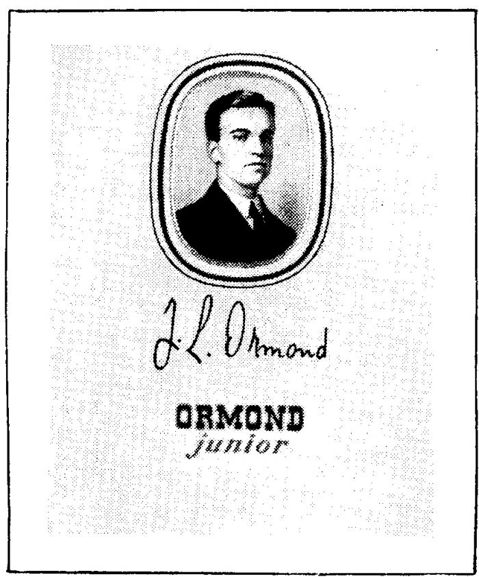 ORMOND JUNIOR