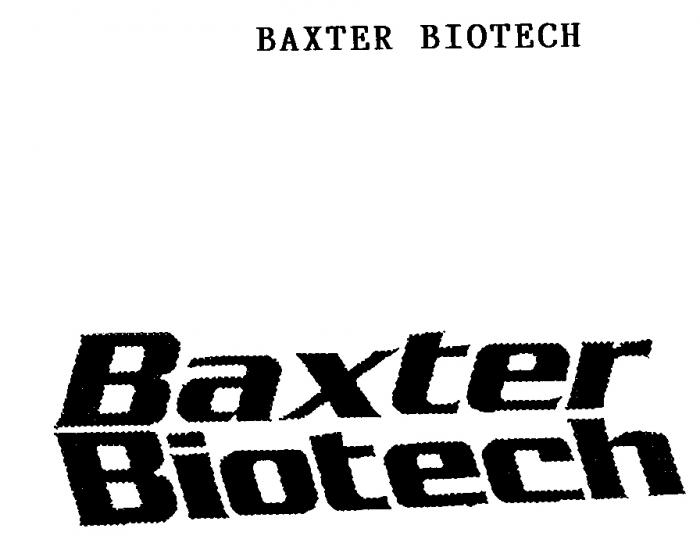 BAXTER BIOTECH