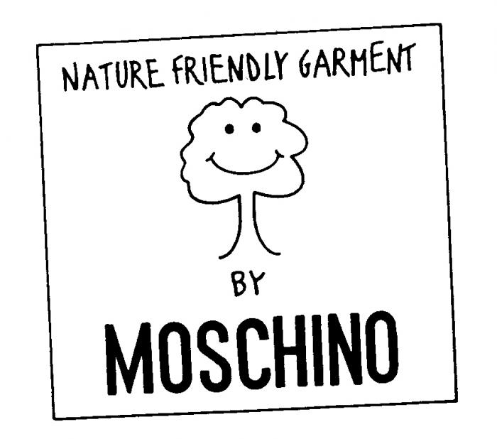 NATURE FRIENDLY GARMENT BY MOSCHINO