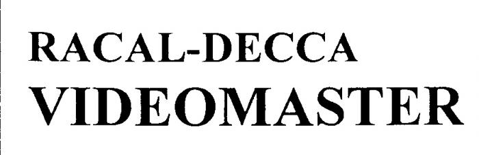 RACAL-DECCA VIDEOMASTER