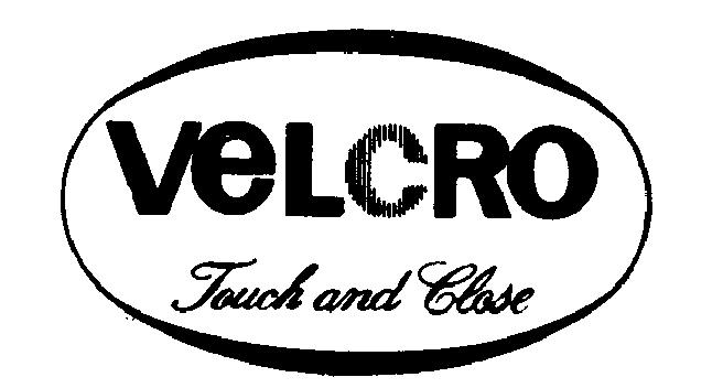 Velcro touch and close